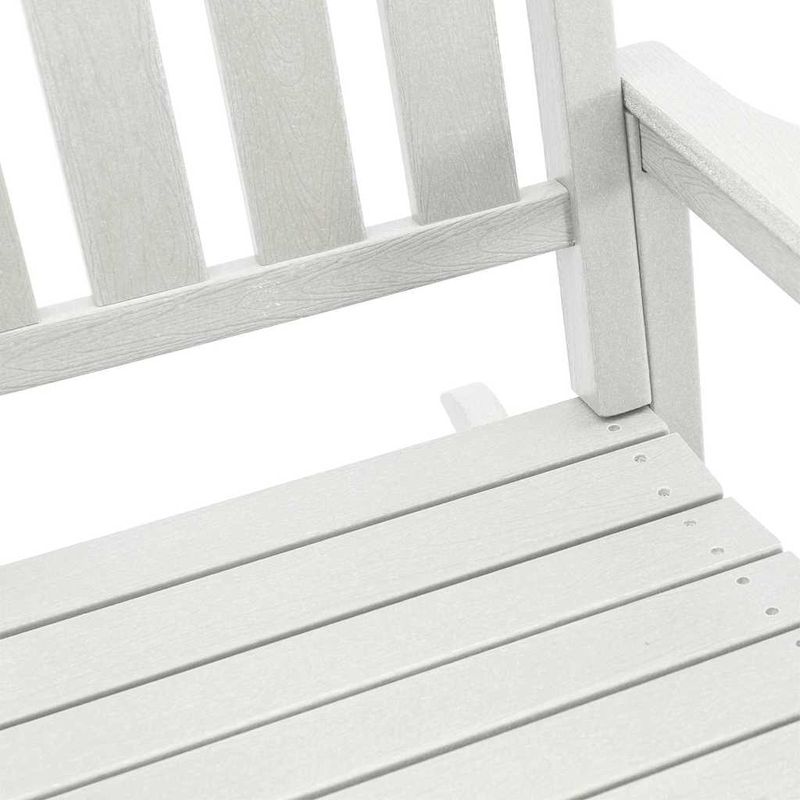 Casa si Gradina - Gradina si terasa - Mobilier exterior - Scaune si sezlonguri gradina - Set lounge 3 piese gradina  Alb HDPE - Infinity.ro