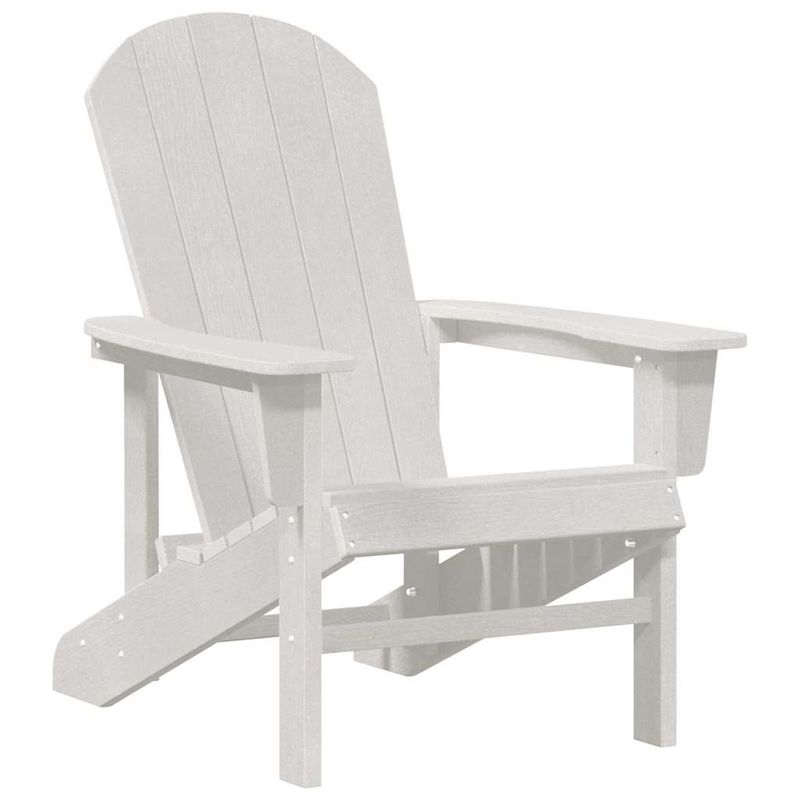 Casa si Gradina - Gradina si terasa - Mobilier exterior - Scaune si sezlonguri gradina - Set lounge gradina 3 piese  Alb HDPE - Infinity.ro