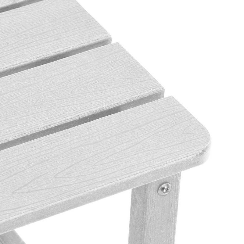 Casa si Gradina - Gradina si terasa - Mobilier exterior - Scaune si sezlonguri gradina - Set lounge gradina 3 piese  Alb HDPE - Infinity.ro