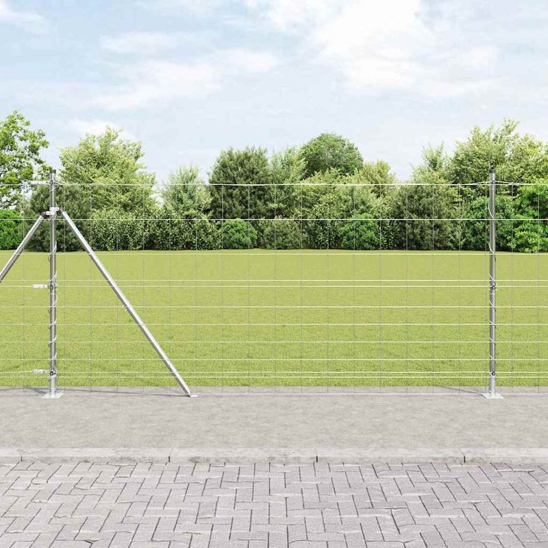 Casa si Gradina - Gradina si terasa - Garduri, panouri si accesorii - Gard de camp 1.2x50 m din otel galvanizat - Infinity.ro