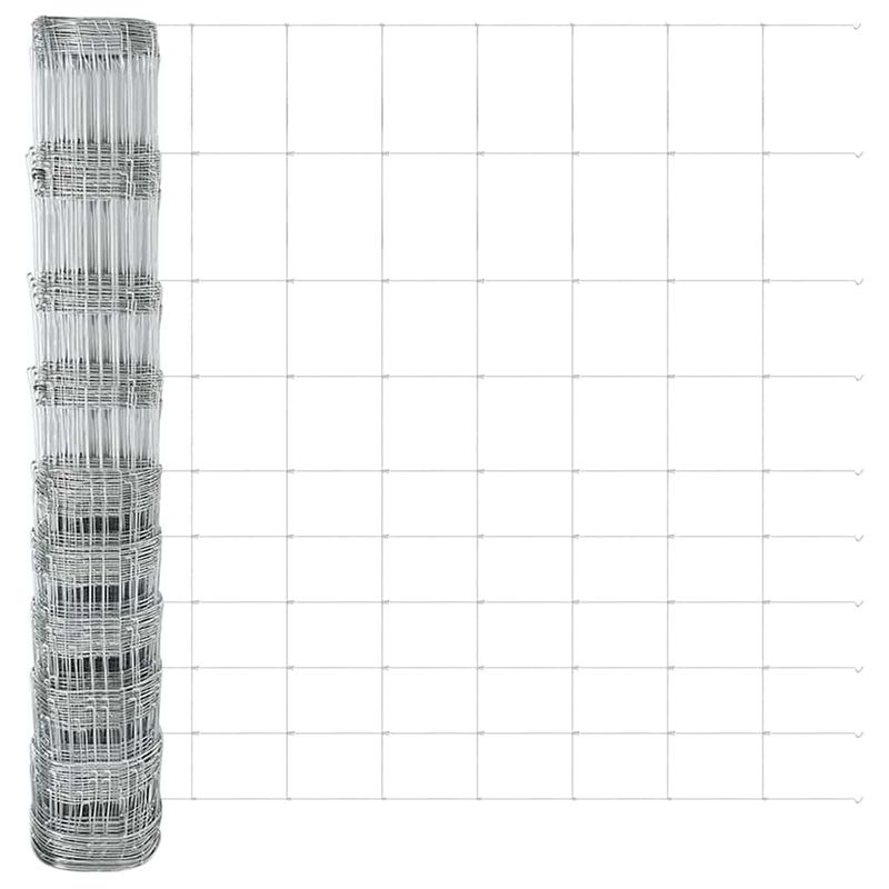 Casa si Gradina - Gradina si terasa - Garduri, panouri si accesorii - Gard de camp 1.2x50 m din otel galvanizat - Infinity.ro