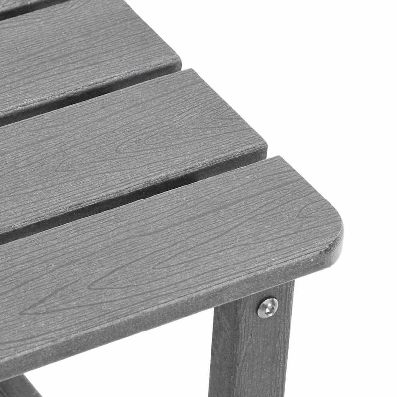 Casa si Gradina - Gradina si terasa - Mobilier exterior - Scaune si sezlonguri gradina - Set de lounge de gradina 3 piese Gri deschis HDPE - Infinity.ro