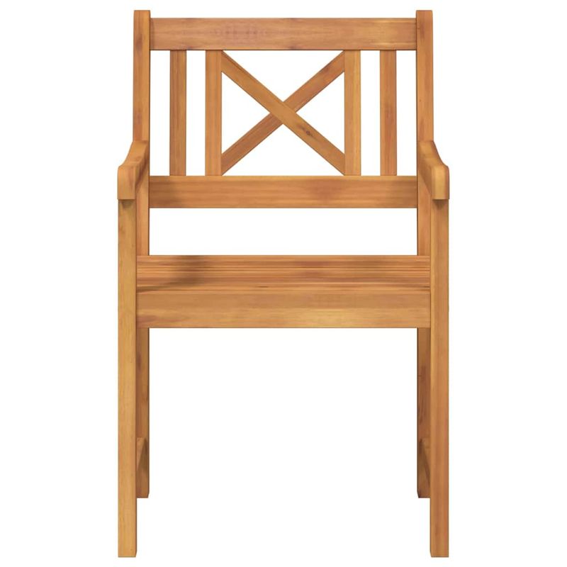Casa si Gradina - Gradina si terasa - Mobilier exterior - Scaune si sezlonguri gradina - Scaune de gradina  4 buc 56x55.5x90 cm Lemn masiv de Acacia - Infinity.ro