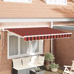Casa si Gradina - Gradina si terasa - Umbrele si pavilioane - Pavilioane - Cortina Retractabila Manual Albastru Marin 250x200 cm - Infinity.ro