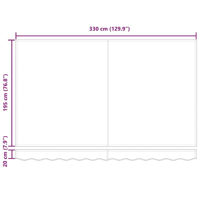 Casa si Gradina - Gradina si terasa - Umbrele si pavilioane - Pavilioane - Cortina Retractabila Manual Antracit si Alb 350x200 cm - Infinity.ro