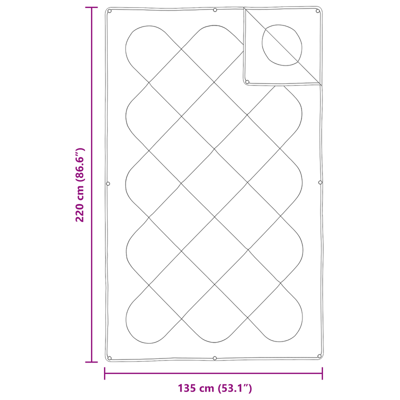 Casa si Gradina - Textile si covoare - Perne si pilote - Pilote - Pilota cu perna 2 pcs Alb 135 x 220 cm Microfibra - Infinity.ro