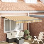 Casa si Gradina - Gradina si terasa - Umbrele si pavilioane - Pavilioane - Cortina Retractabila Manual Albastru Marin 350x250 cm - Infinity.ro