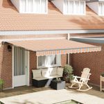 Casa si Gradina - Gradina si terasa - Umbrele si pavilioane - Pavilioane - Cortina Retractabila Manual Albastru Marin 400x300 cm - Infinity.ro