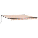 Casa si Gradina - Gradina si terasa - Umbrele si pavilioane - Pavilioane - Cortina Retractabila Manual Albastru Marin 400x300 cm - Infinity.ro
