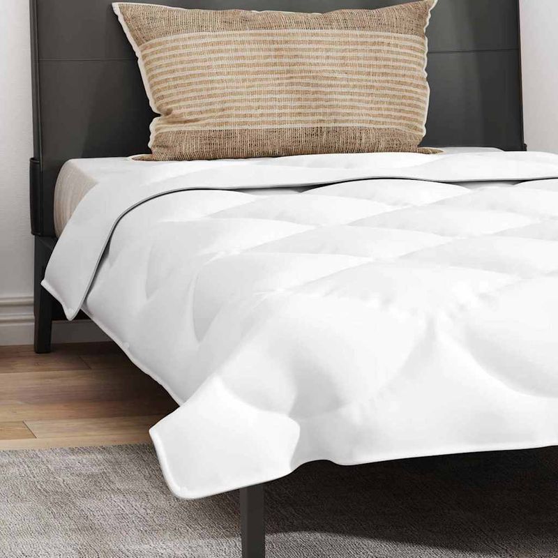 Casa si Gradina - Textile si covoare - Perne si pilote - Pilote - Pilota cu perna 2 pcs Alb 155 x 220 cm Microfibra - Infinity.ro