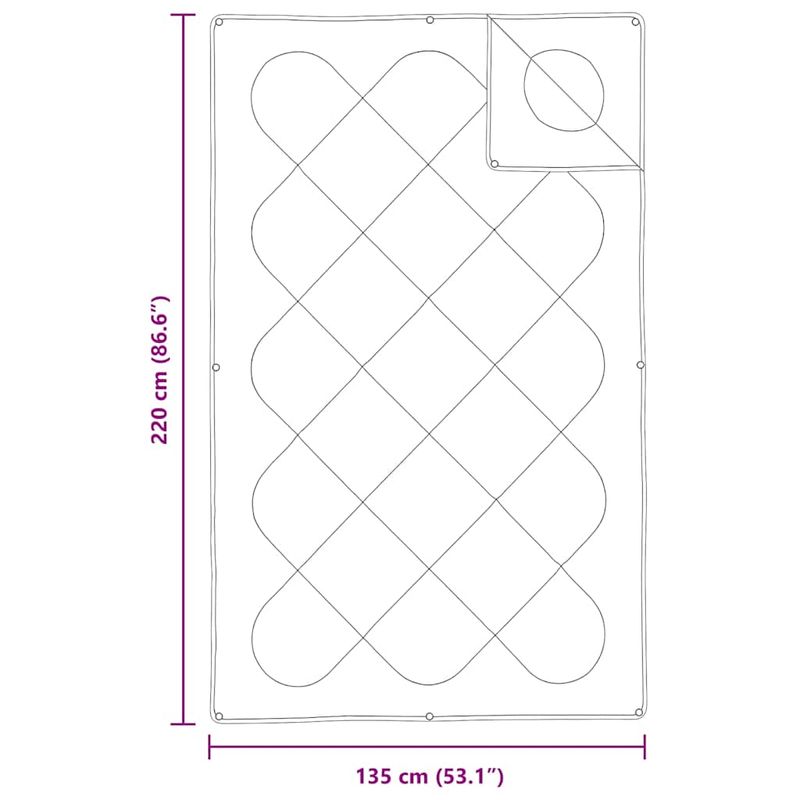 Casa si Gradina - Textile si covoare - Perne si pilote - Pilote - Pilota cu perna 2 pcs Alb 135 x 220 cm Microfibra - Infinity.ro