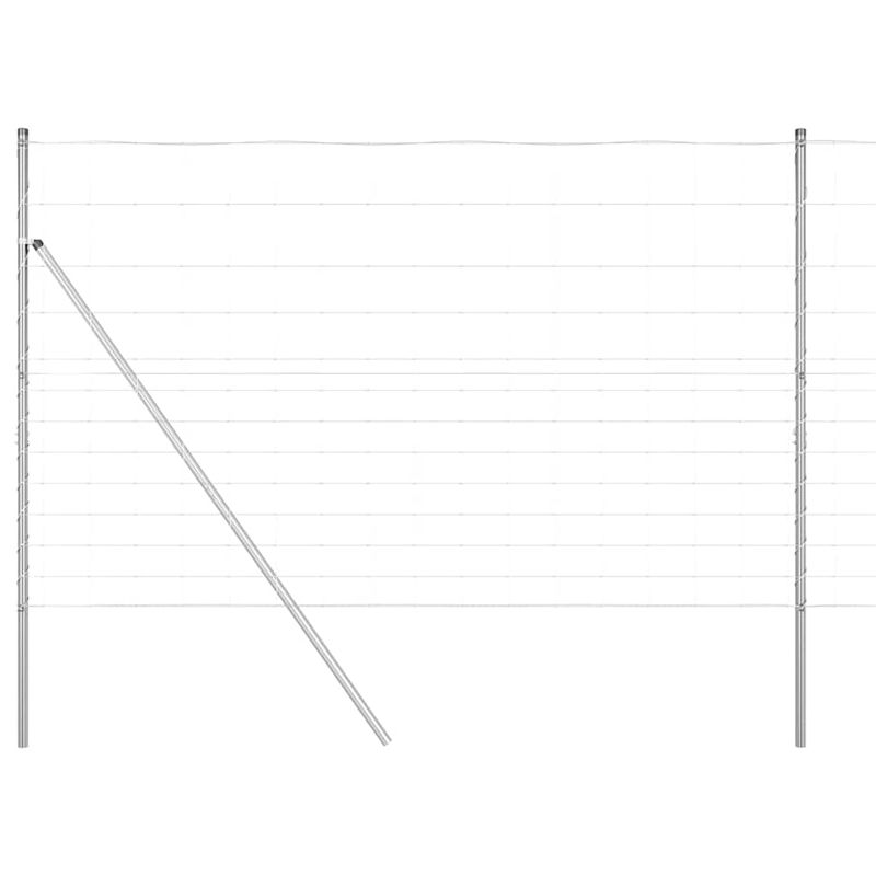 Casa si Gradina - Gradina si terasa - Garduri, panouri si accesorii - Gard de camp 1.5x25 m din otel galvanizat - Infinity.ro
