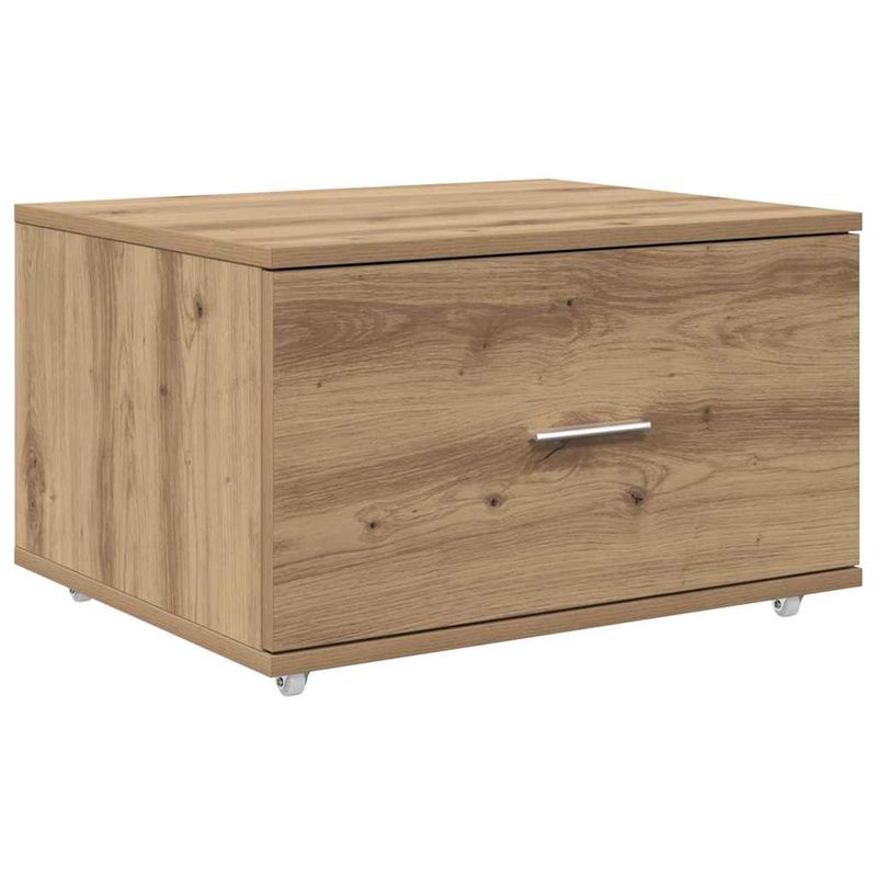 Casa si Gradina - Mobilier - Mese si birouri - Birouri - Birou stejar artizanal 131.5 x 50 x 106.5 cm Lemn compozit - Infinity.ro
