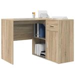 Casa si Gradina - Mobilier - Mese si birouri - Birouri - Birou de colt Sonoma Oak 102x88x75 cm Lemn aglomerat - Infinity.ro