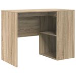 Casa si Gradina - Mobilier - Mese si birouri - Birouri - Birou de colt Sonoma Oak 102x88x75 cm Lemn aglomerat - Infinity.ro