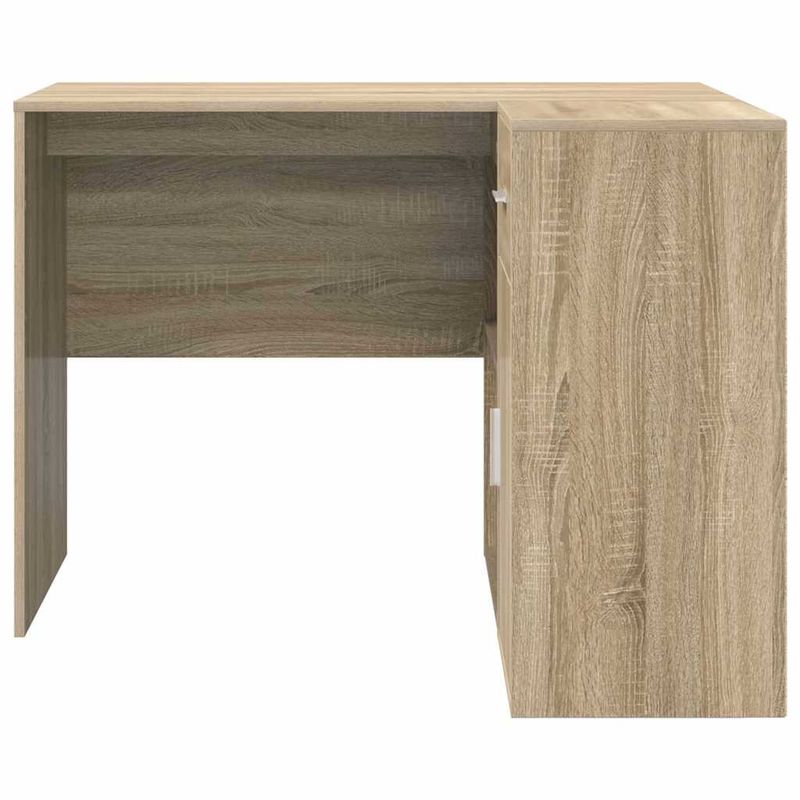 Casa si Gradina - Mobilier - Mese si birouri - Birouri - Birou de colt Sonoma Oak 102x88x75 cm Lemn aglomerat - Infinity.ro