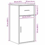 Casa si Gradina - Mobilier - Mese si birouri - Birouri - Birou de colt Sonoma Oak 102x88x75 cm Lemn aglomerat - Infinity.ro