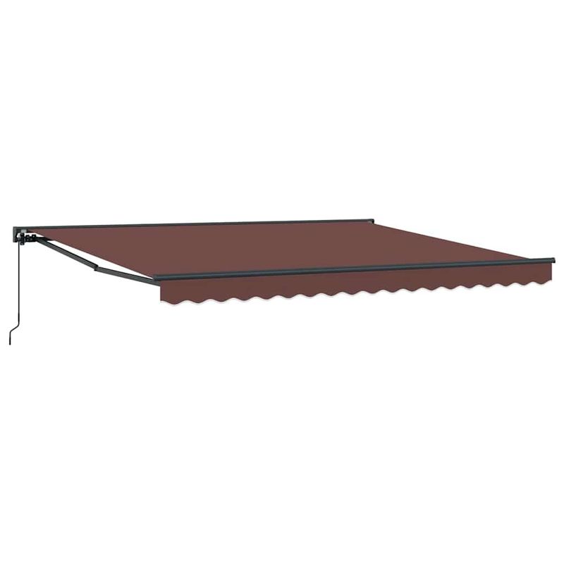 Casa si Gradina - Gradina si terasa - Umbrele si pavilioane - Pavilioane - Cort maro 4 x 3 m Manual Maro 400x300 cm - Infinity.ro