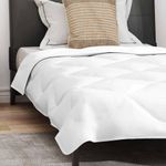 Casa si Gradina - Textile si covoare - Perne si pilote - Pilote - Duvet cu Perne Altele cu perna 2 pcs Alb 135 x 200 cm Microfibra - Infinity.ro