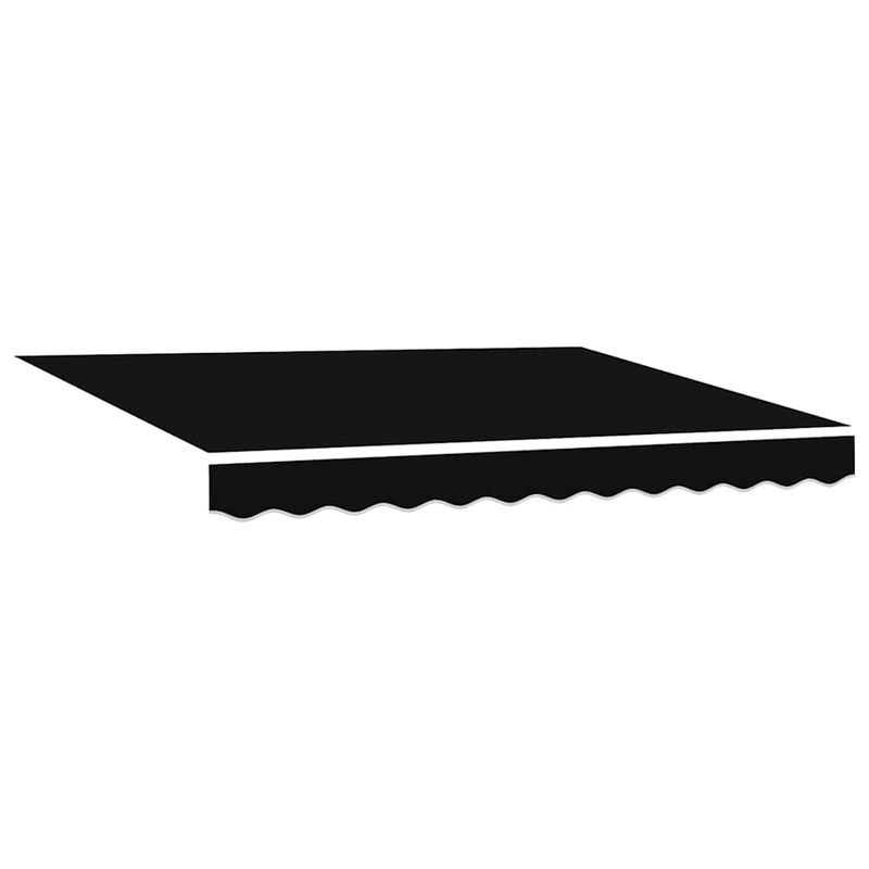 Casa si Gradina - Gradina si terasa - Umbrele si pavilioane - Pavilioane - Cortina Retractabila Manual Negru 350x250 cm Poliester - Infinity.ro