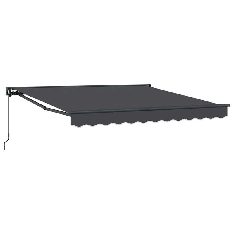 Casa si Gradina - Gradina si terasa - Umbrele si pavilioane - Pavilioane - Cortina Retractabila Manual Antracit 350x250 cm - Infinity.ro