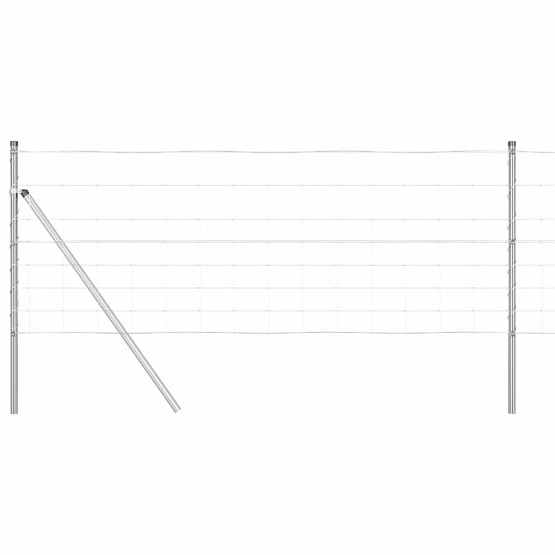 Casa si Gradina - Gradina si terasa - Garduri, panouri si accesorii - Gard de camp 0.8x50 m din otel galvanizat - Infinity.ro