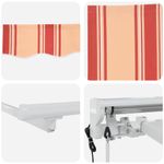 Casa si Gradina - Gradina si terasa - Umbrele si pavilioane - Pavilioane - Cortina Retractabila Manual Albastru Marin 250x200 cm - Infinity.ro