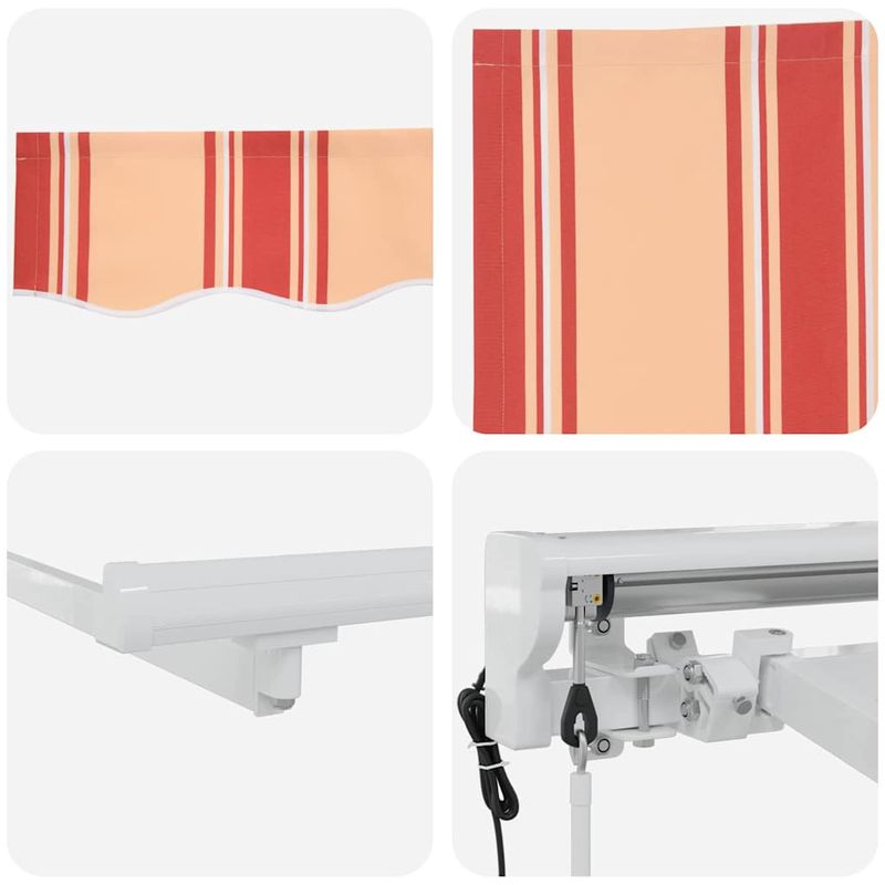 Casa si Gradina - Gradina si terasa - Umbrele si pavilioane - Pavilioane - Cortina Retractabila Manual Albastru Marin 250x200 cm - Infinity.ro