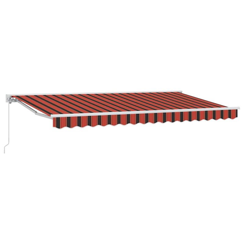 Casa si Gradina - Gradina si terasa - Umbrele si pavilioane - Pavilioane - Cortina Retractabila Albastru Marin 350x200 cm Stofa si Metal - Infinity.ro