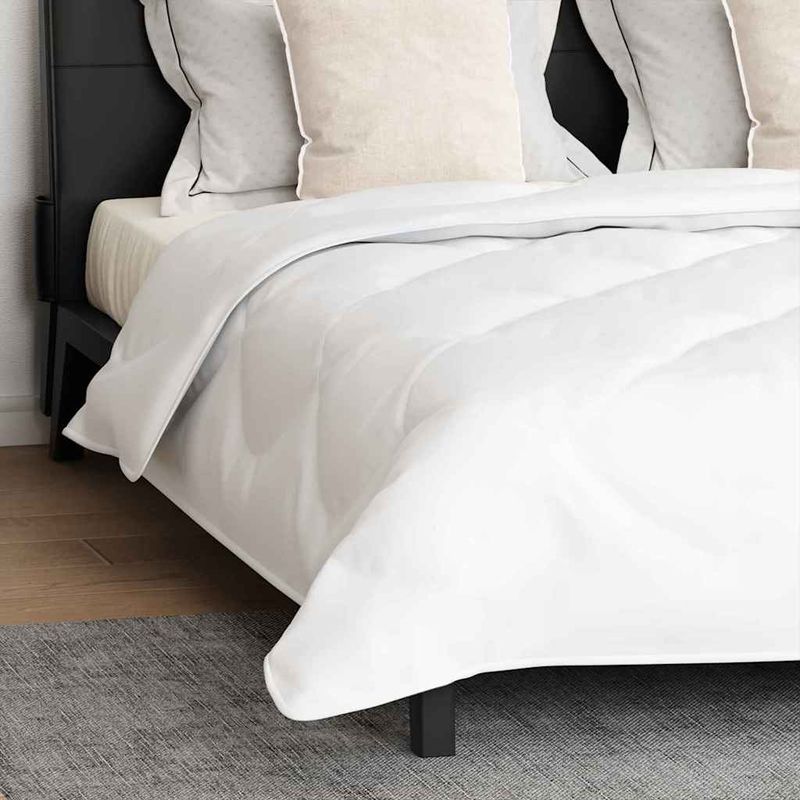 Casa si Gradina - Textile si covoare - Perne si pilote - Pilote - Pilota cu perna 3 pcs Alb 200 x 200 cm Microfibra - Infinity.ro