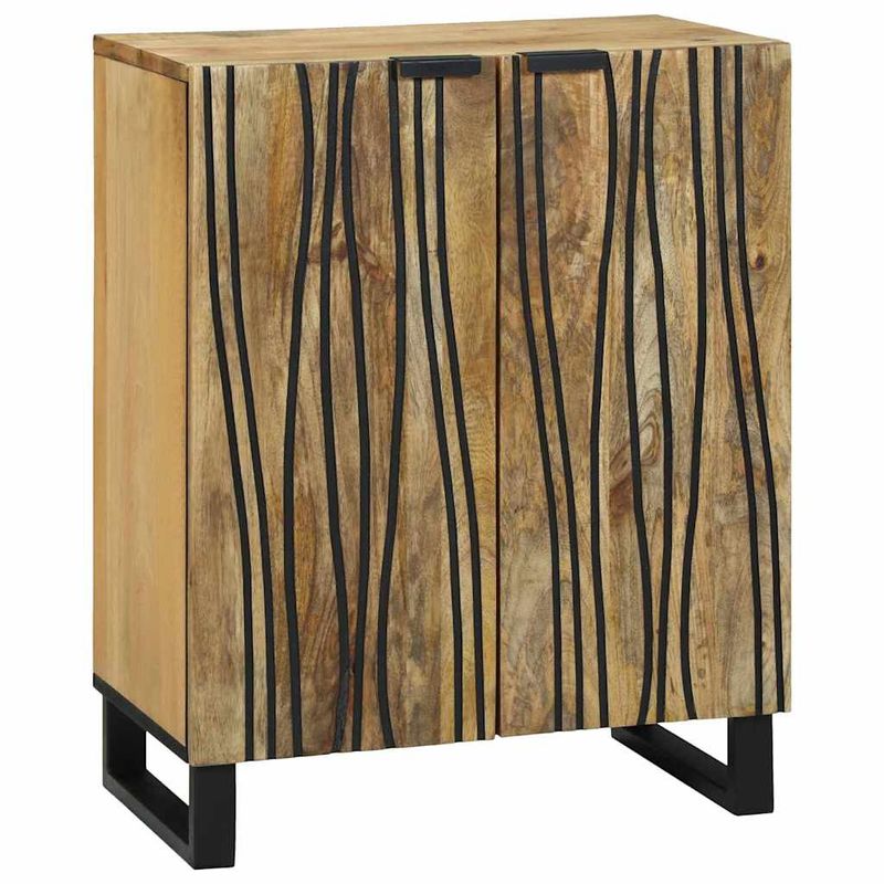 Casa si Gradina - Mobilier - Dulapuri si sifoniere - Dulapuri - Set de mobilier pentru baie 3 pcs Maro Mediu Lemn masiv - Infinity.ro