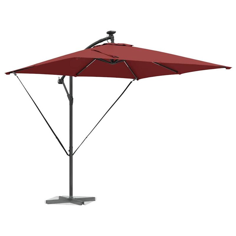 Casa si Gradina - Gradina si terasa - Umbrele si pavilioane - Umbrele - Parasol banana cu brate cu blocare Terracota 249 x 249 x 250 cm - Infinity.ro