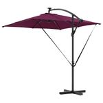 Casa si Gradina - Gradina si terasa - Umbrele si pavilioane - Umbrele - Parasol banana cu brate Rosu bordo 249 x 249 x 250 cm - Infinity.ro