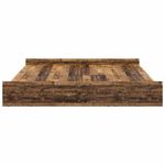 Casa si Gradina - Mobilier - Paturi si accesorii - Paturi - Cadru de pat cu depozitare cu sertar cu headboard Lemn vechi 180 x 200 cm - Infinity.ro