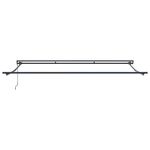 Casa si Gradina - Gradina si terasa - Umbrele si pavilioane - Pavilioane - Cortina Retractabila Manual Stripe Rosu si Alb 450x300 cm - Infinity.ro
