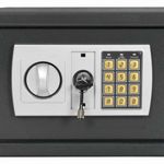 Casa si Gradina - Constructii - Depozitare, transport si protectie - Seifuri si casete de valori - Seif electronic digital gri inchis 42x37x20 cm otel - Infinity.ro
