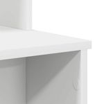 Casa si Gradina - Mobilier - Mese si birouri - Birouri - Birou cu stocare Alb 120.5x44x88.5 cm Lemn artificial - Infinity.ro