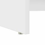 Casa si Gradina - Mobilier - Mese si birouri - Birouri - Birou cu stocare Alb 120.5x44x88.5 cm Lemn artificial - Infinity.ro