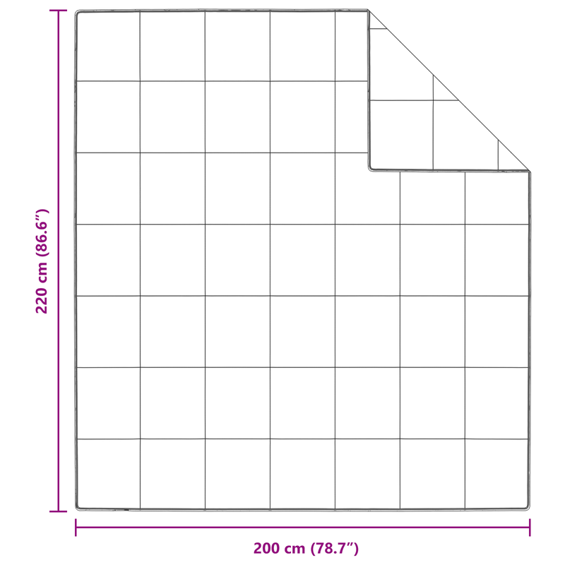 Casa si Gradina - Textile si covoare - Perne si pilote - Pilote - Pilota Altele cu perna 3 pcs Alb 200 x 220 cm Jos - Infinity.ro