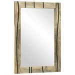 Casa si Gradina - Mobilier - Seturi de mobilier - Seturi baie - Set de mobilier pentru baie cu raft cu depozitare cu usa cu oglinda 2 pcs Maro Standard - Infinity.ro
