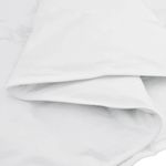 Casa si Gradina - Textile si covoare - Perne si pilote - Pilote - Pilota Altele cu perna 3 pcs Alb 240 x 200 cm Jos - Infinity.ro
