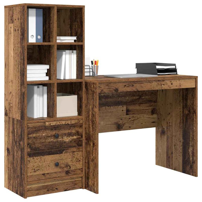 Casa si Gradina - Mobilier - Mese si birouri - Birouri - Birou cu depozitare Lemn vechi Lemn prelucrat - Infinity.ro
