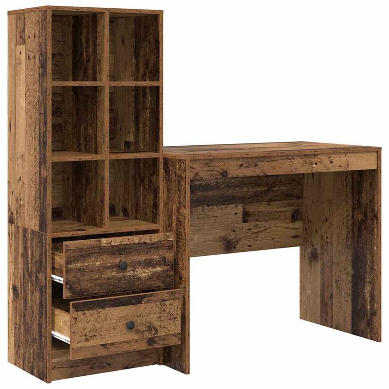 Casa si Gradina - Mobilier - Mese si birouri - Birouri - Birou cu depozitare Lemn vechi Lemn prelucrat - Infinity.ro