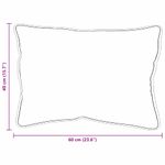 Casa si Gradina - Textile si covoare - Perne si pilote - Pilote - Pilota cu perna 3 pcs Alb 240 x 260 cm Microfibra - Infinity.ro