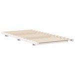 Casa si Gradina - Mobilier - Paturi si accesorii - Paturi - Cadru de pat de podea Alb 90 x 200 cm Lemn masiv de pin - Infinity.ro