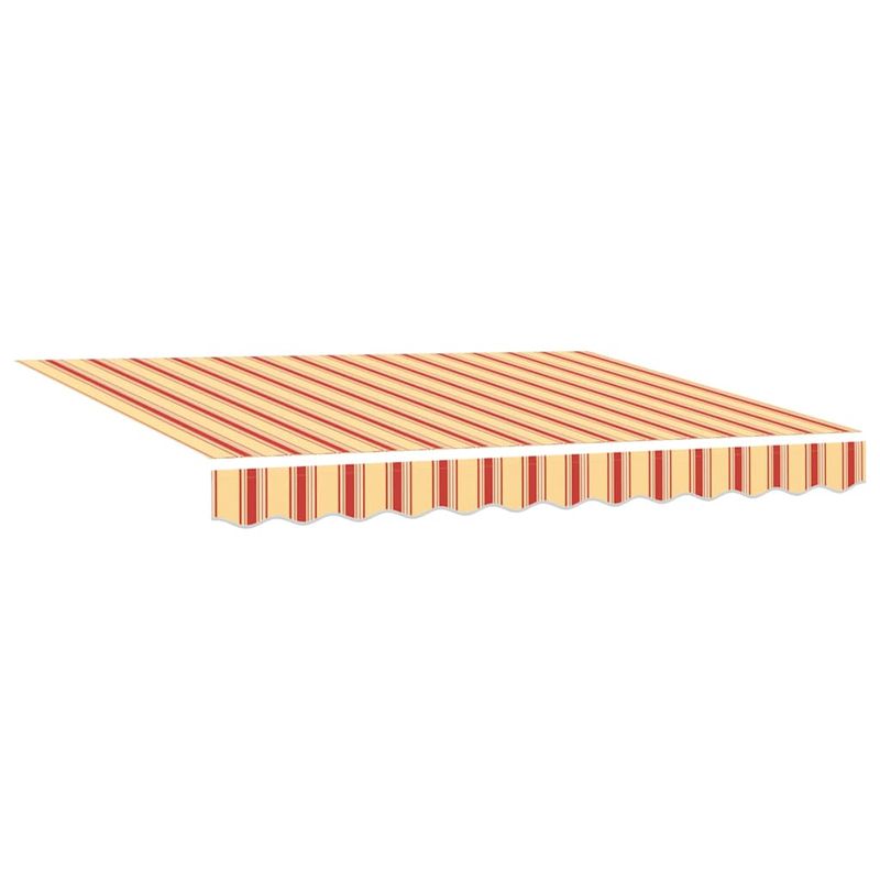 Casa si Gradina - Gradina si terasa - Umbrele si pavilioane - Pavilioane - Cortina Retractabila Manual Galben si portocalie 350x250 cm - Infinity.ro