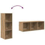 Casa si Gradina - Mobilier - Seturi de mobilier - Seturi living - Set dulap TV stejar artizanal 37 x 37 x 107 cm Lemn compozit - Infinity.ro