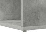 Casa si Gradina - Mobilier - Mese si birouri - Birouri - Birou de colt cu raft cu depozitare Gri beton 101.5 x 149.5 x 149.5 cm - Infinity.ro