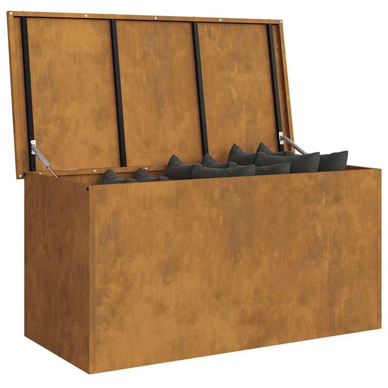 Casa si Gradina - Mobilier - Organizare si depozitare - Cutii depozitare - Cutie de depozitare exterioara Maro 100 x 50.5 x 50 cm - Infinity.ro