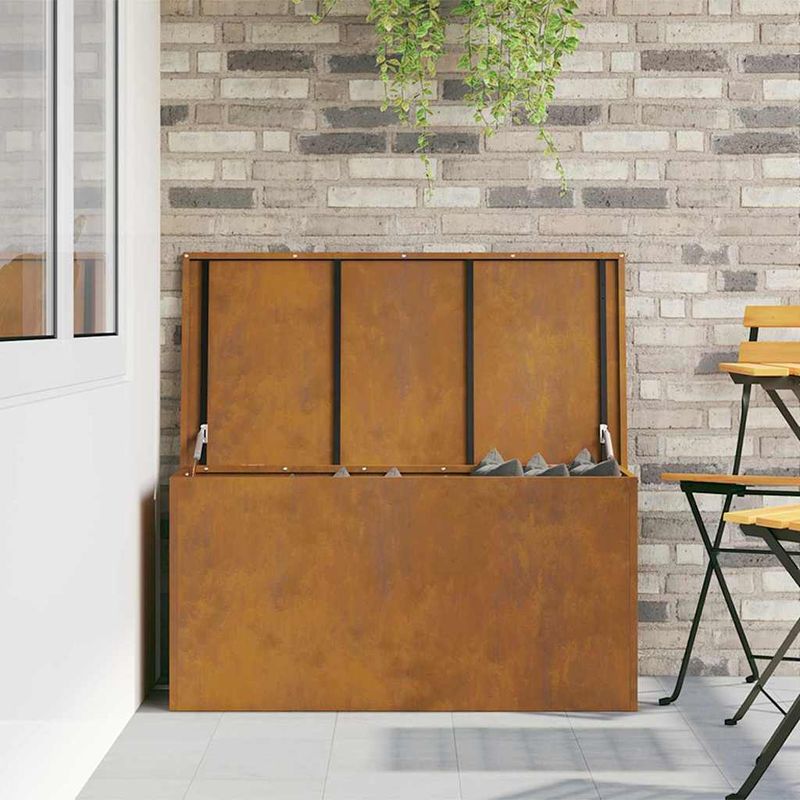 Casa si Gradina - Mobilier - Organizare si depozitare - Cutii depozitare - Cutie de depozitare exterioara Maro 100 x 50.5 x 50 cm - Infinity.ro